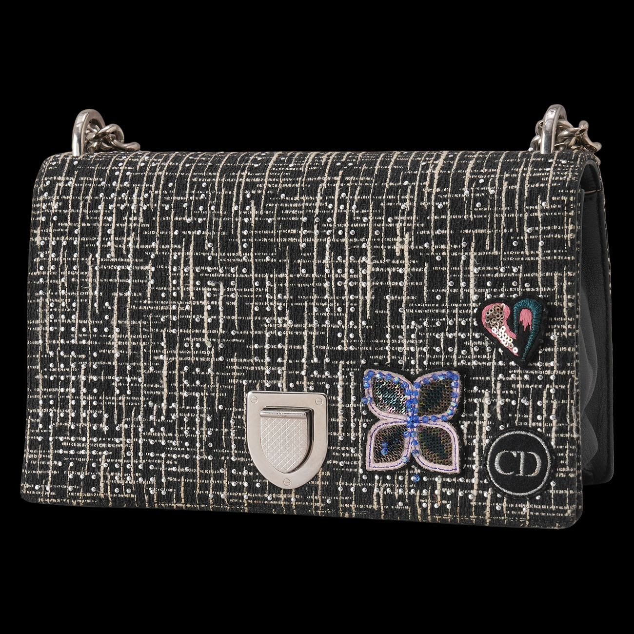 CHRISTIAN DIOR(USED)디올 디오라마 멀티패치 체인숄더백